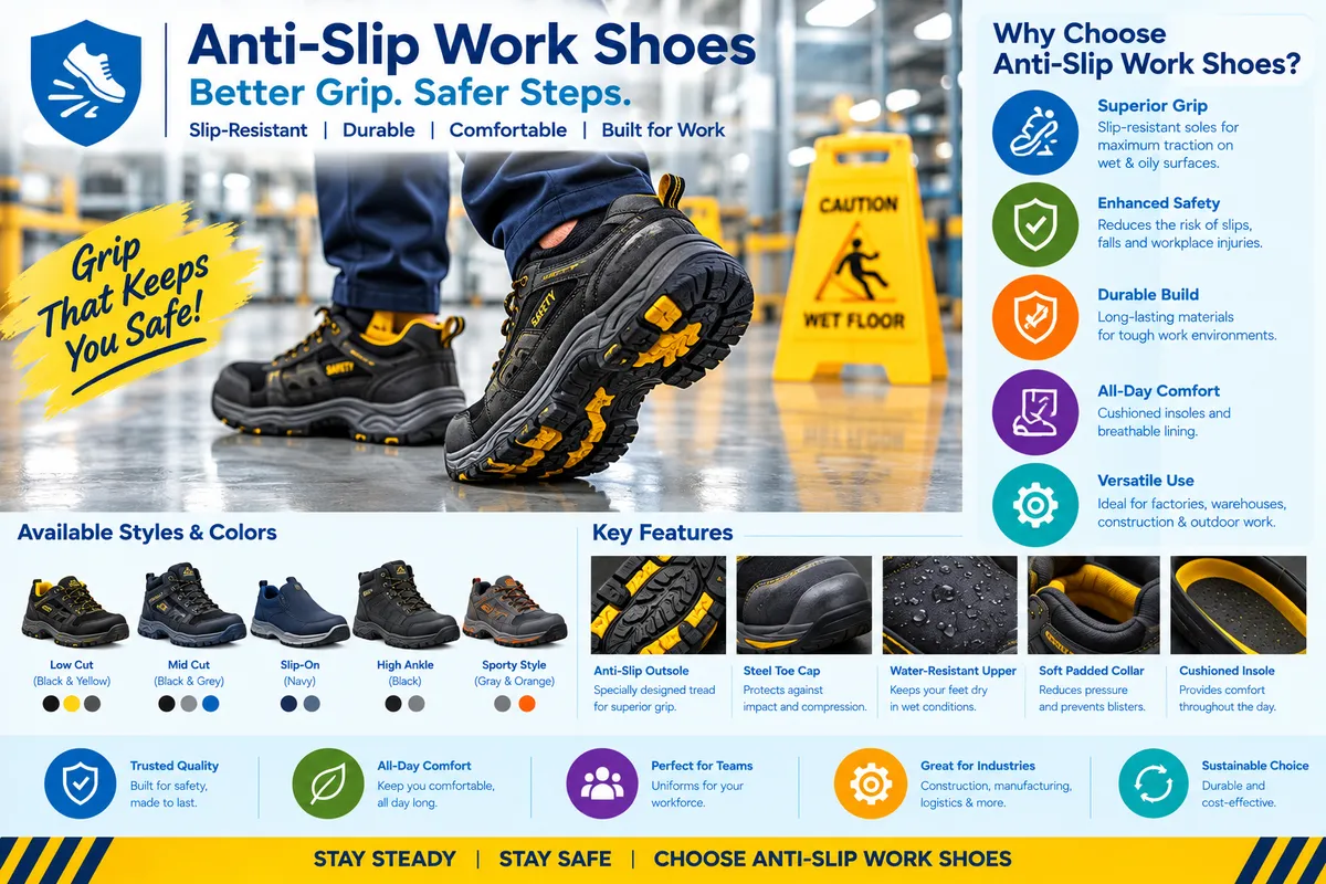 Anti-Slip Work Shoes