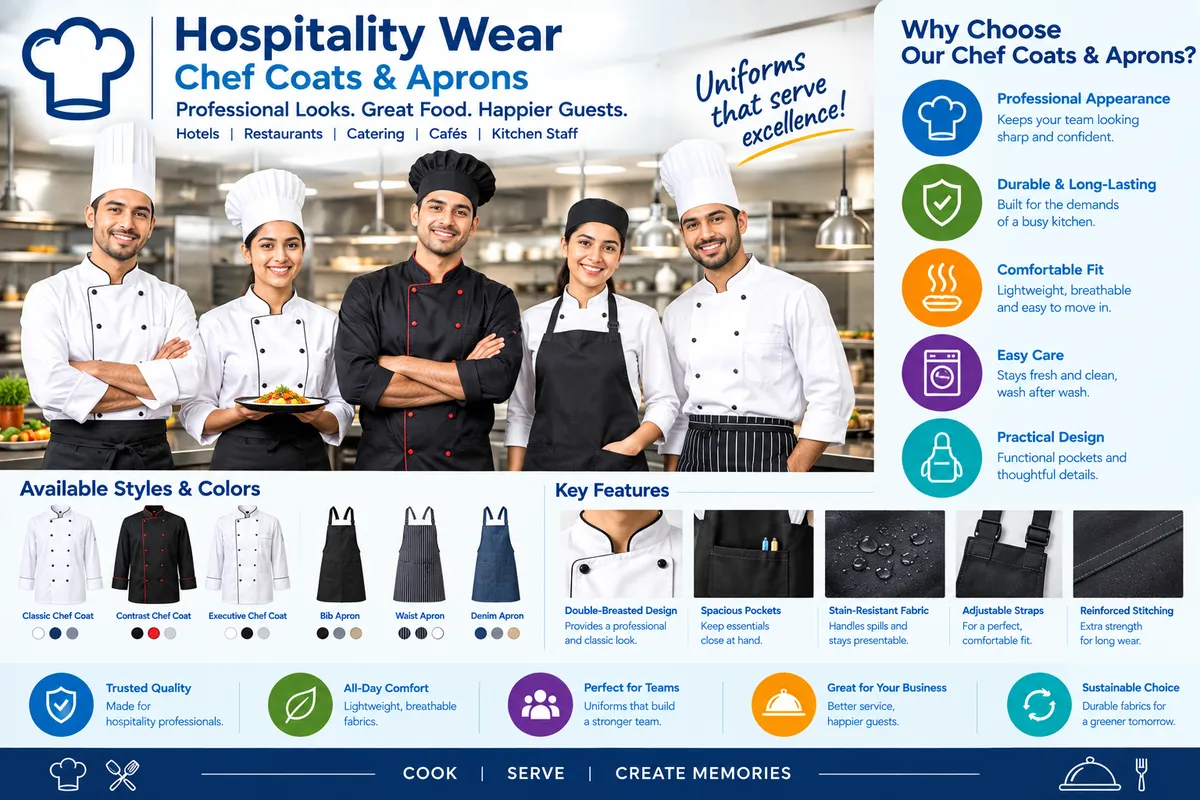 Chef Coats & Aprons
