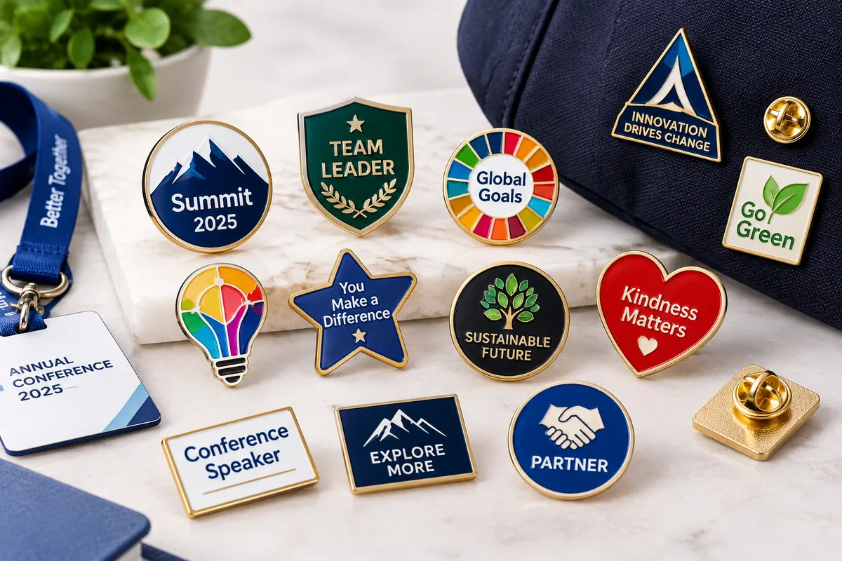 Enamel Lapel Pins & Badges