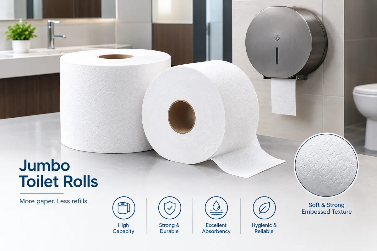 Jumbo Toilet Rolls