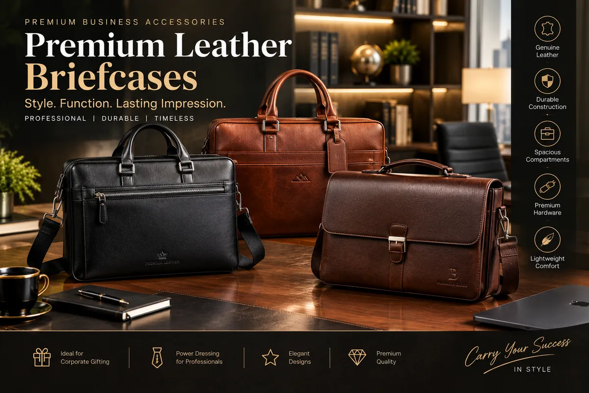 Premium Leather Briefcases