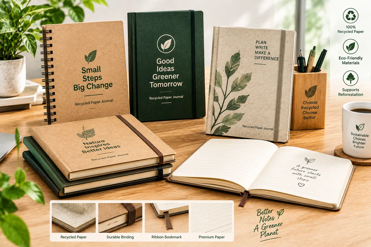 Recycled Paper Journals